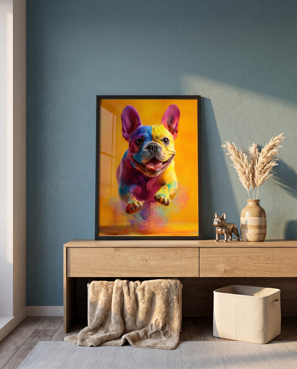 Cuadro Bulldog Francés Full Color