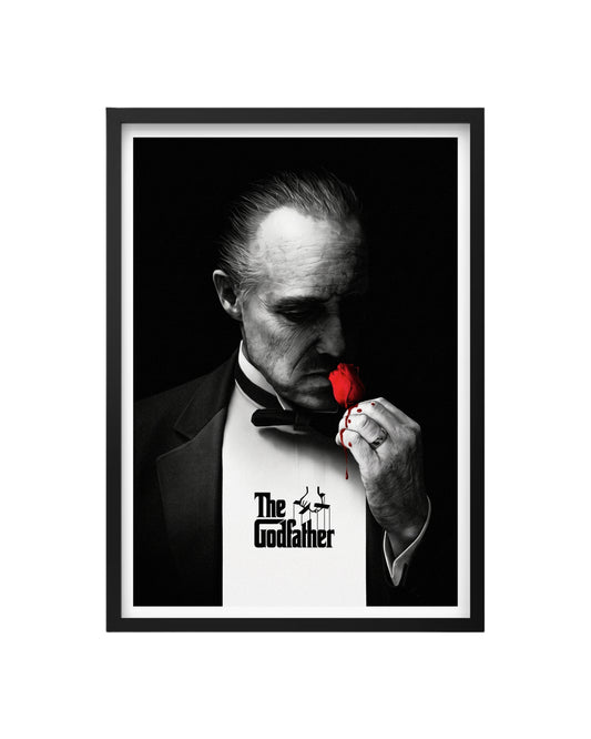 Cuadro El Padrino – Vito Corleone & La Rosa Sangrienta