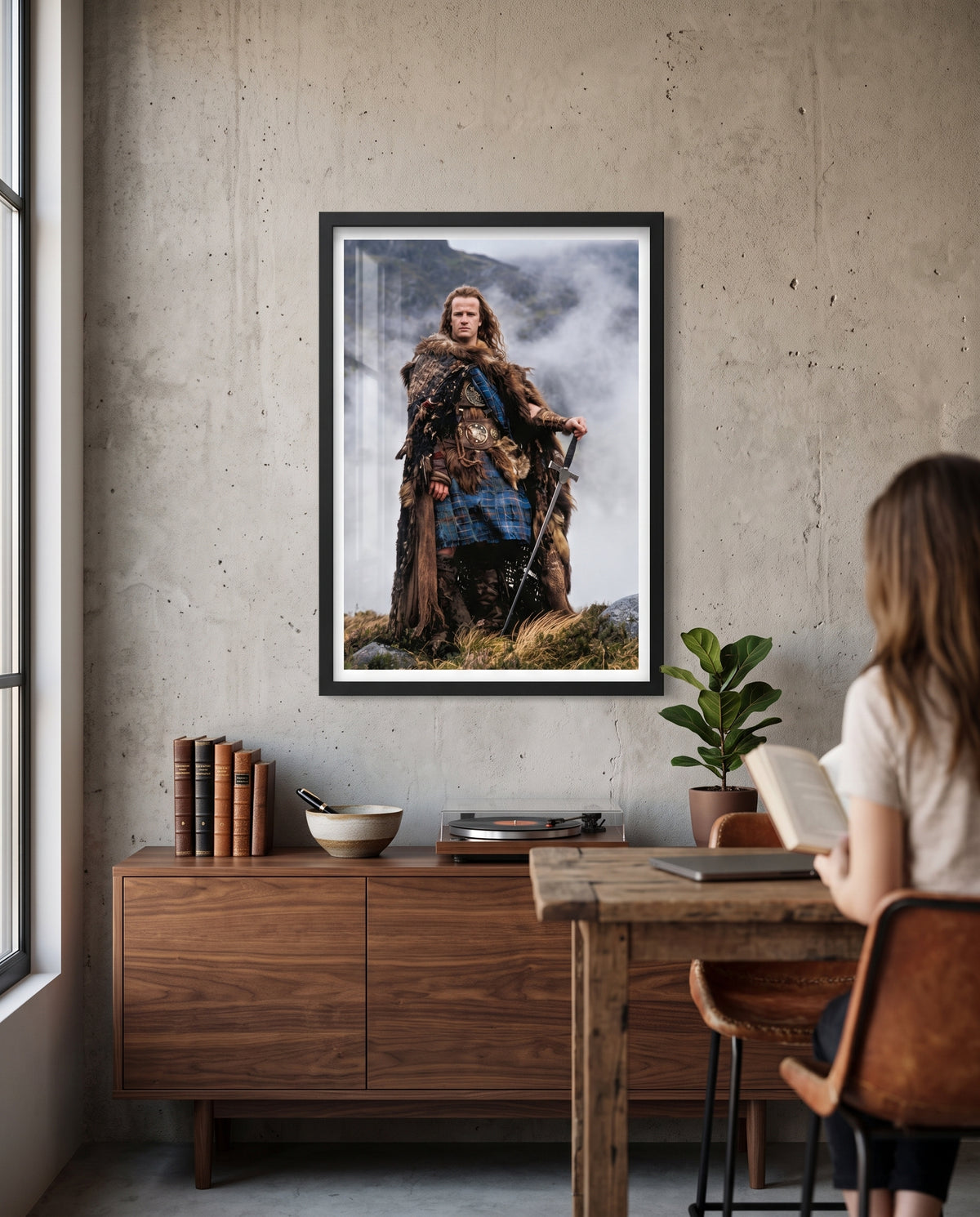 Cuadro Highlander: Connor MacLeod