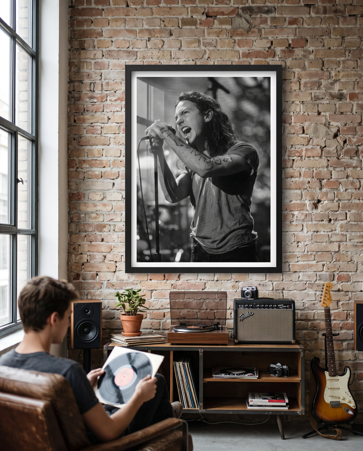Cuadro Eddie Vedder (Pearl Jam)