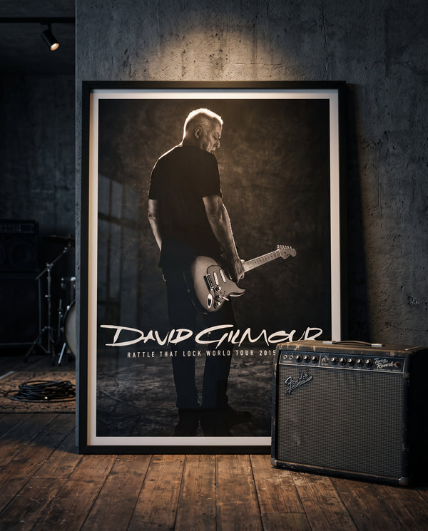Cuadro David Gilmour (Rattle That Lock)