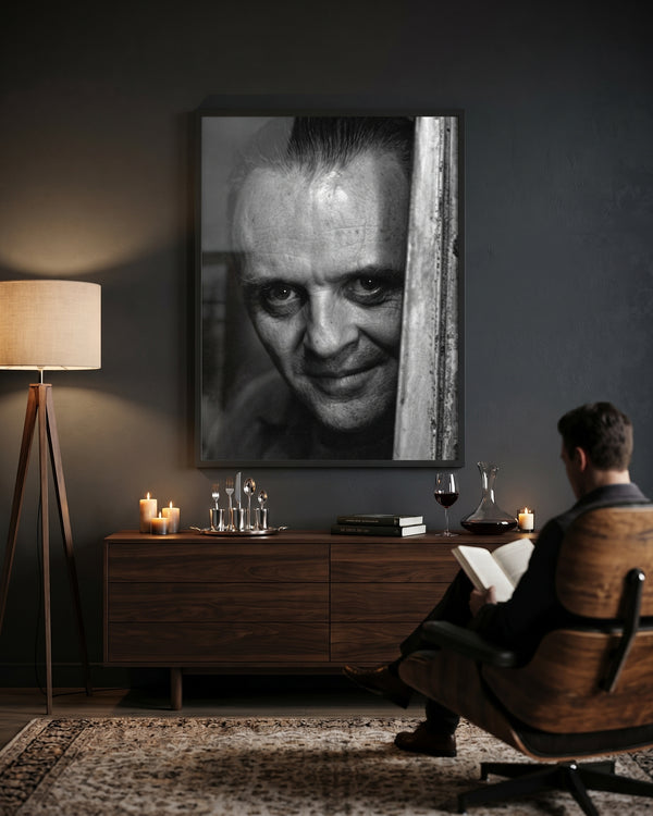 Cuadro Hannibal Lecter (Anthony Hopkins) - El Silencio de los Inocentes