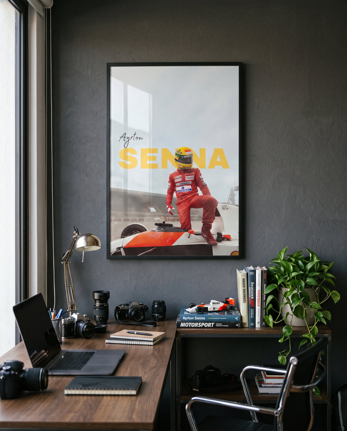 Cuadro Ayrton Senna (Leyenda de la Fórmula 1)