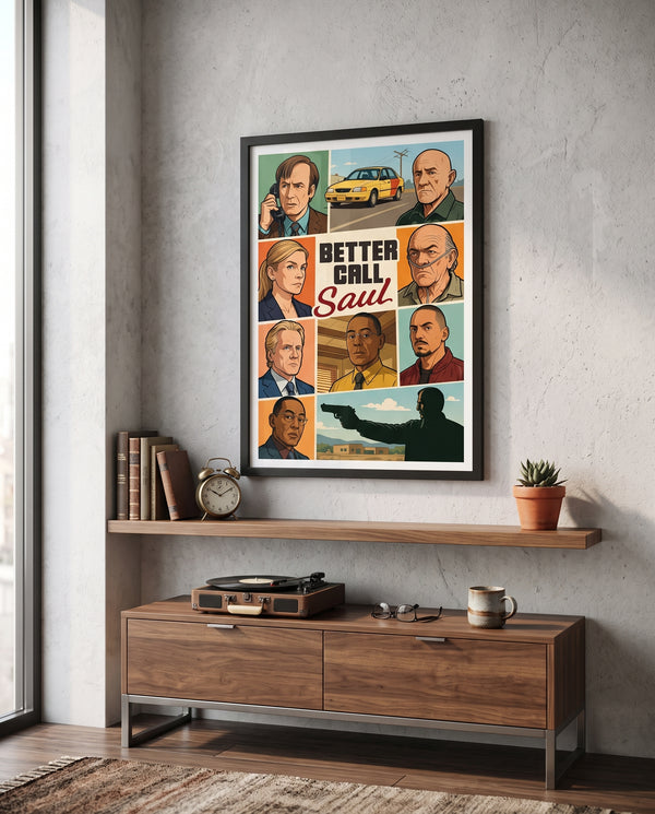 Cuadro Better Call Saul Collage
