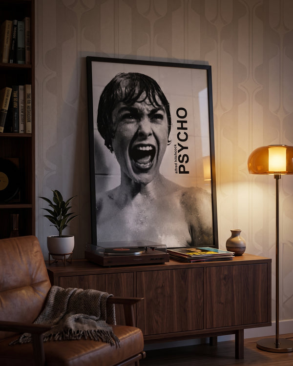 Cuadro Psycho (Psicosis) – La Obra Maestra de Alfred Hitchcock
