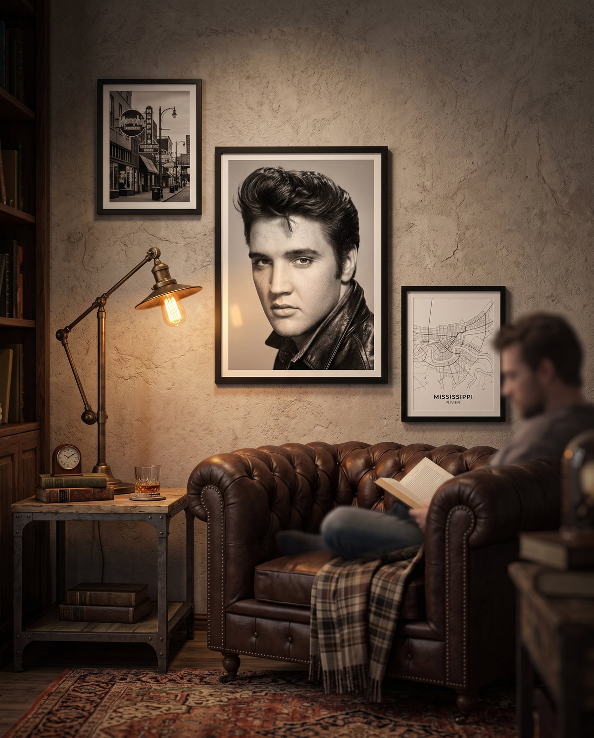 Cuadro Elvis Presley – El Rey del Rock and Roll