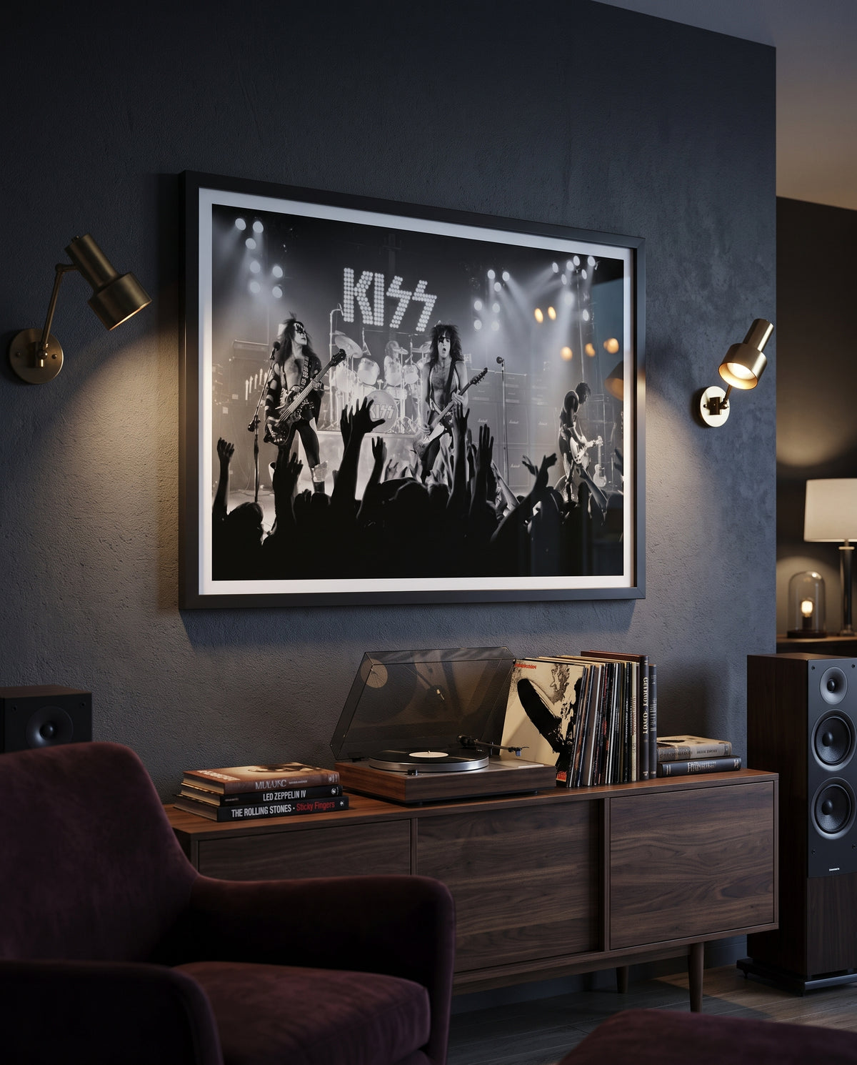 Cuadro KISS – La Energía Inigualable del Rock en Vivo