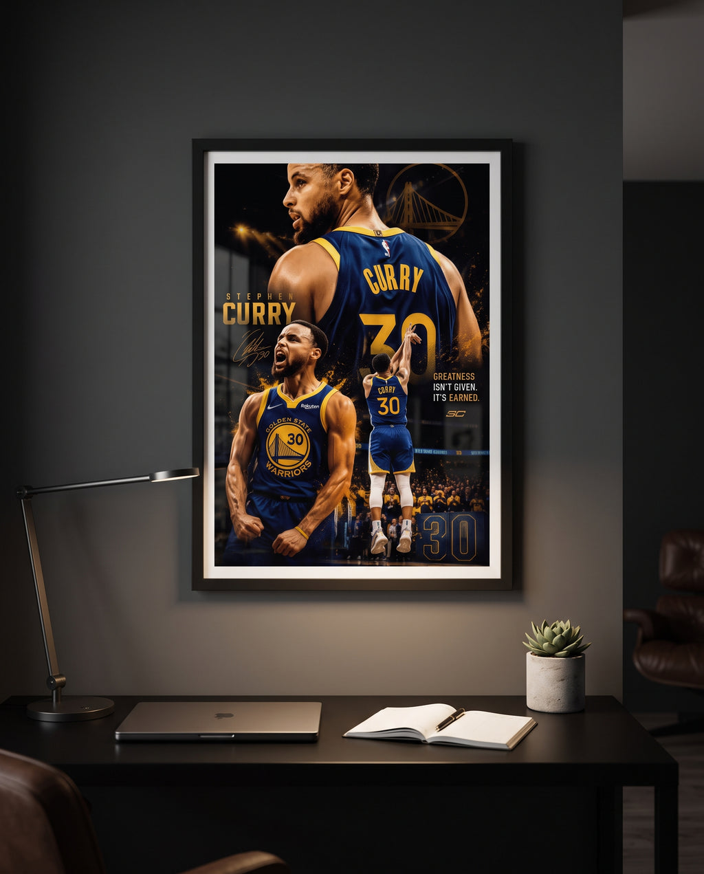 Cuadro Stephen Curry (Golden State Warriors)