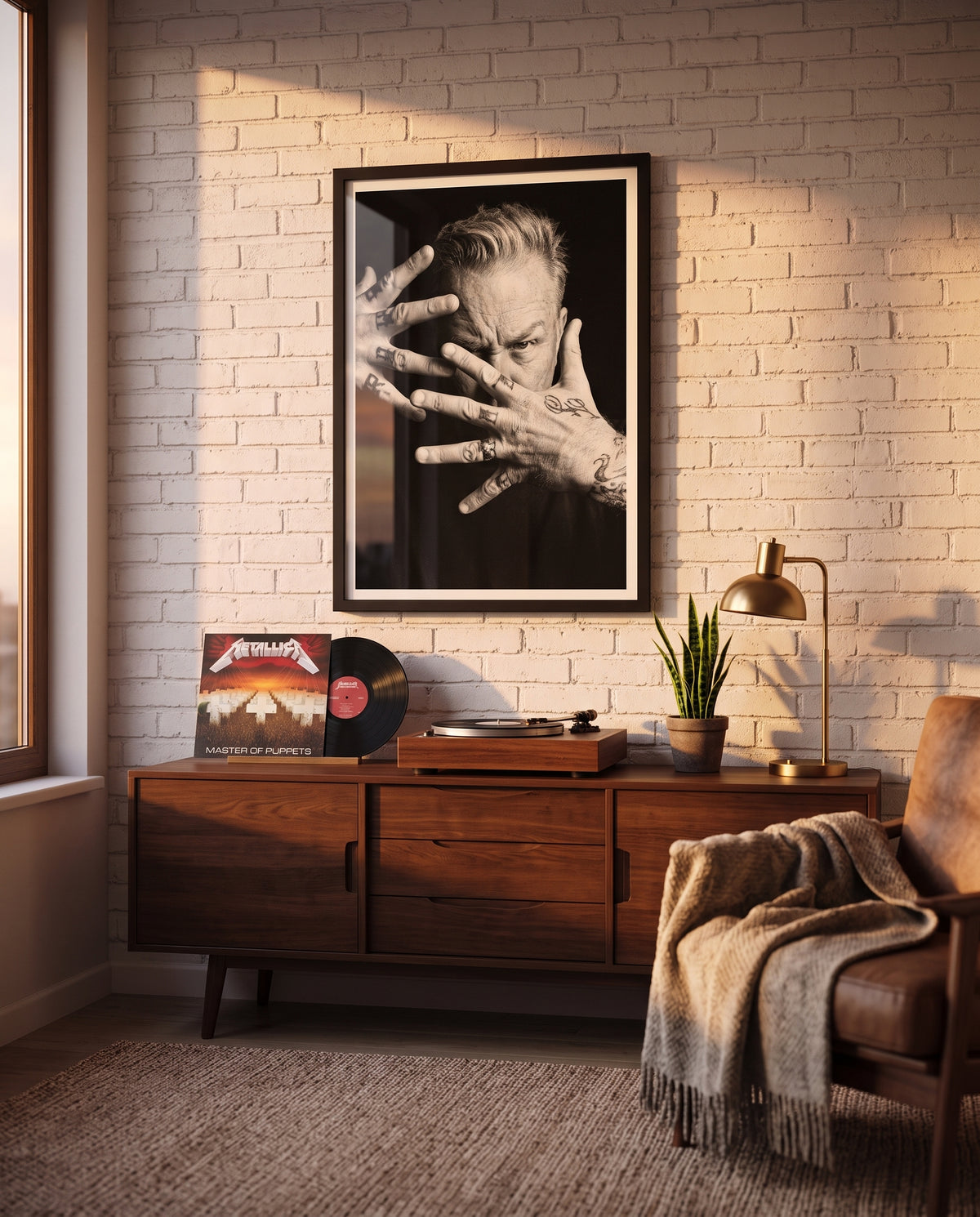 Cuadro James Hetfield (Metallica)