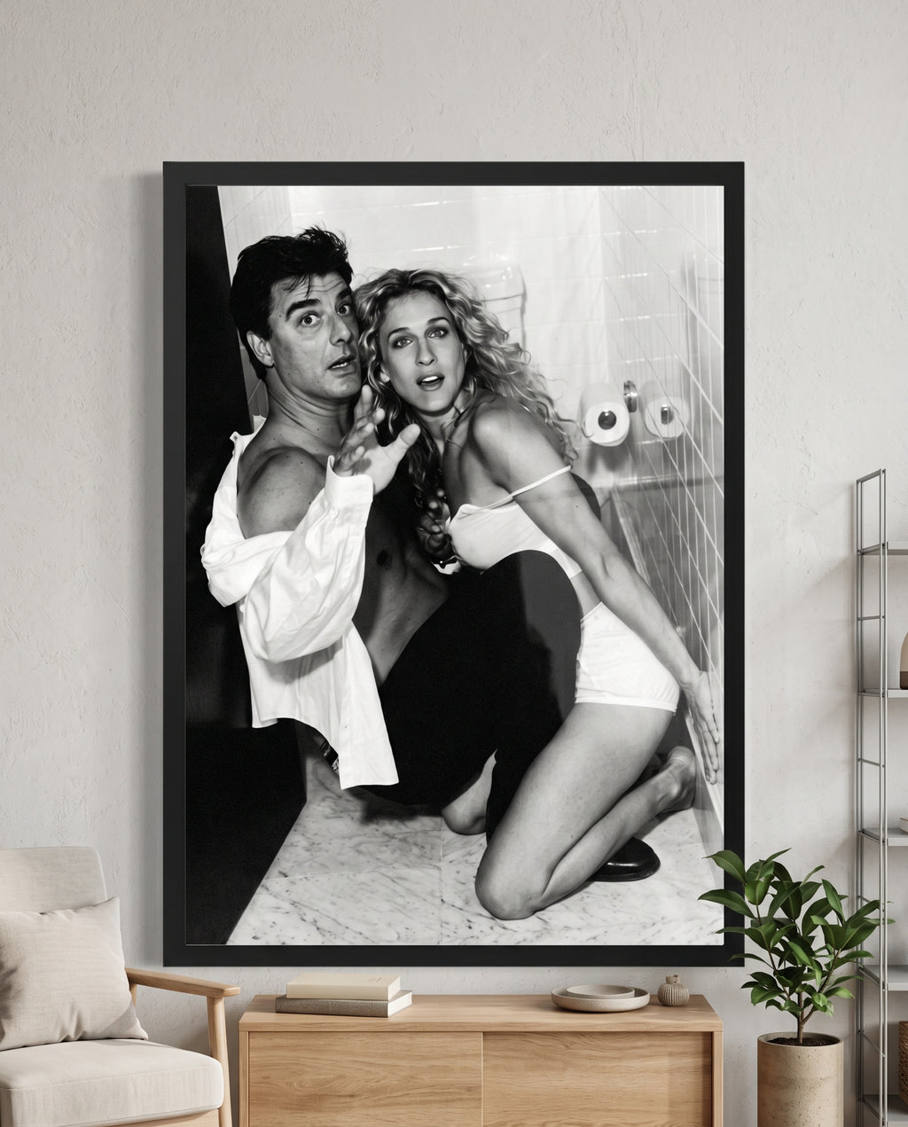 Cuadro Sex and the City (Carrie y Mr. Big)