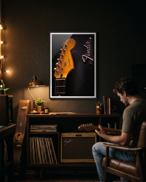 Cuadro Guitarra Fender Stratocaster