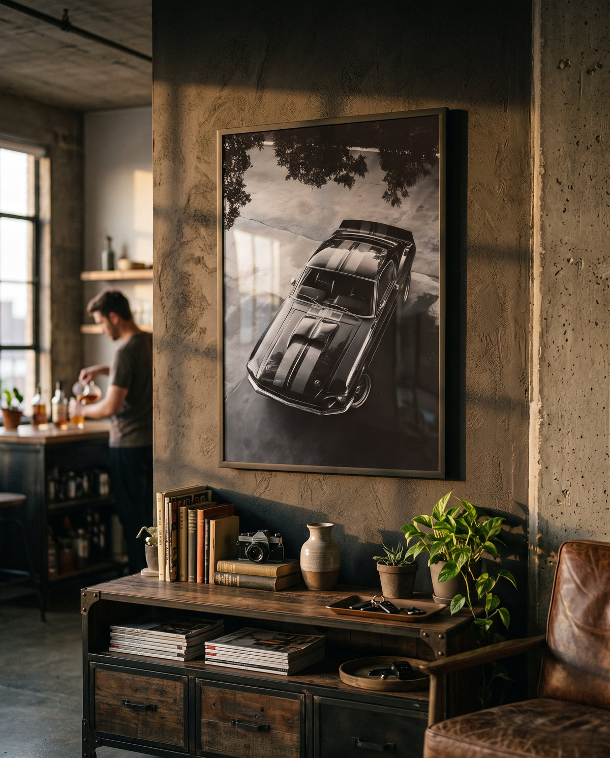 Cuadro Ford Mustang Eleanor (Aerial Edition)