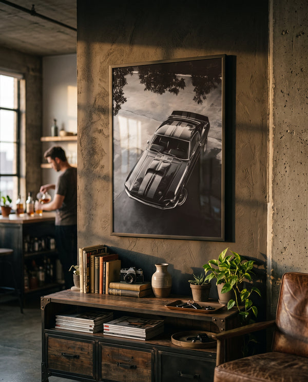 Cuadro Ford Mustang Eleanor (Aerial Edition)