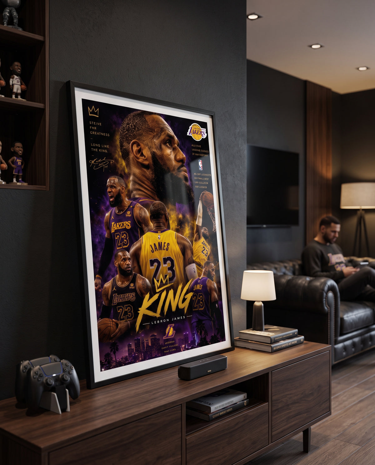 Cuadro LeBron James (Los Angeles Lakers)