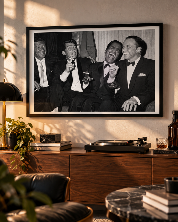 Cuadro The Rat Pack (Frank Sinatra, Dean Martin y Sammy Davis Jr.)