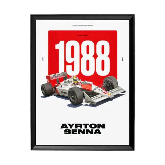 Cuadro Ayrton Senna